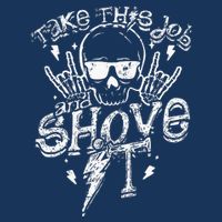 Take This Job And Shove It Teacher And Technician Work Infant Baby Jersey Bodysuit