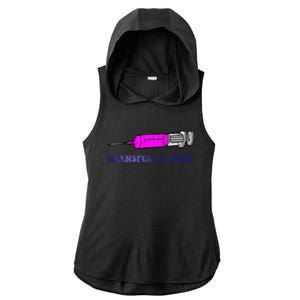 Transfer To Jesus Nurse Medical Funny Nursing Bumper Design Ladies PosiCharge Tri-Blend Wicking Draft Hoodie Tank