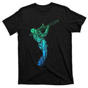 Trombone Trombonist Jazz Musician T-Shirt