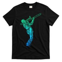 Trombone Trombonist Jazz Musician T-Shirt