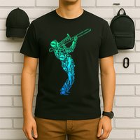 Trombone Trombonist Jazz Musician T-Shirt