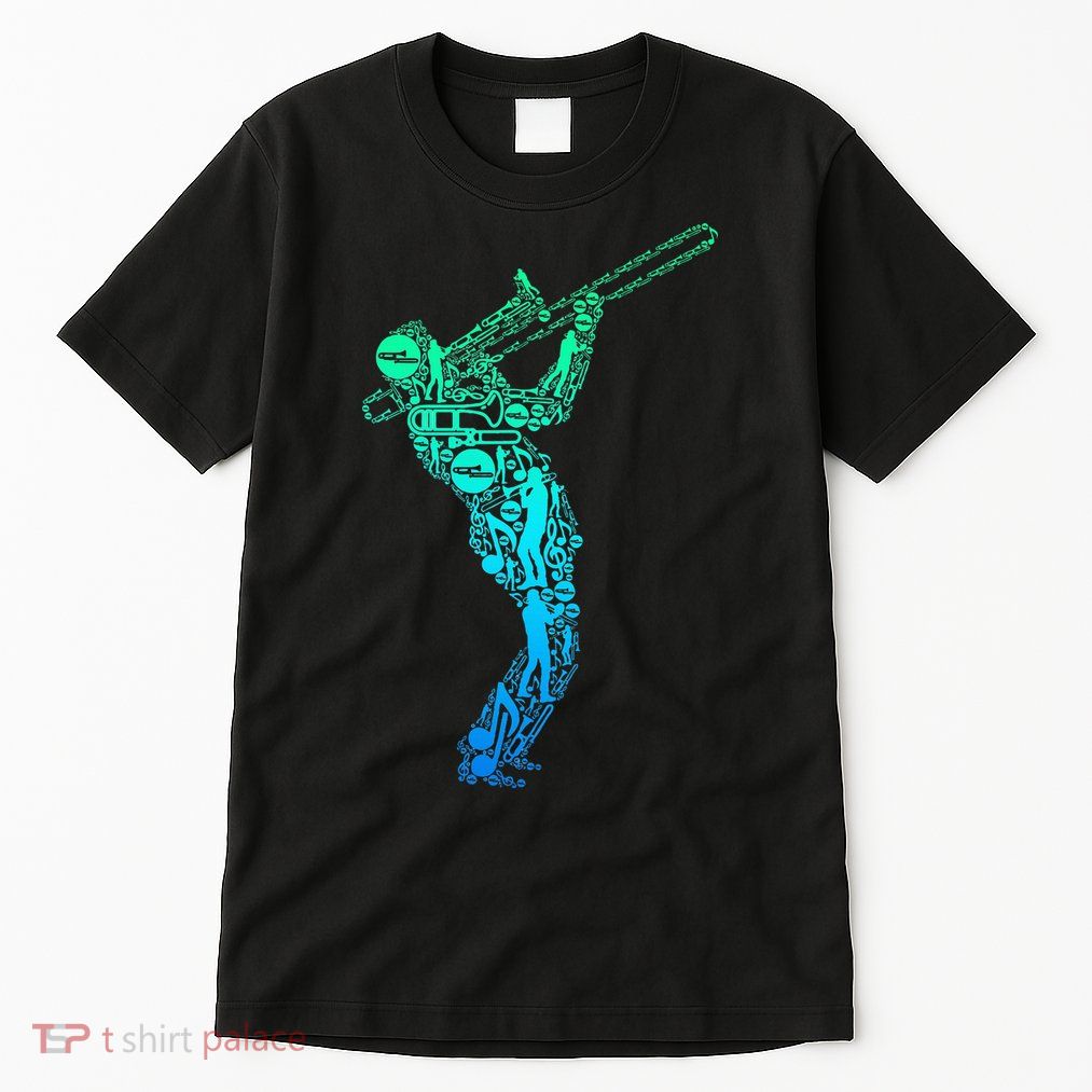 Trombone Trombonist Jazz Musician Tall T-Shirt