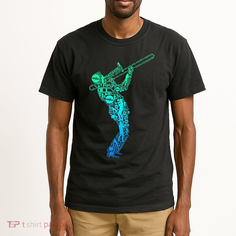 Trombone Trombonist Jazz Musician Tall T-Shirt