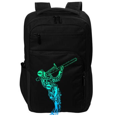 Trombone Trombonist Jazz Musician Impact Tech Backpack