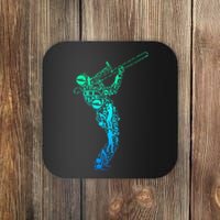 Trombone Trombonist Jazz Musician Coaster