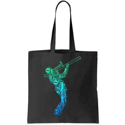 Trombone Trombonist Jazz Musician Tote Bag