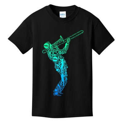 Trombone Trombonist Jazz Musician Kids T-Shirt