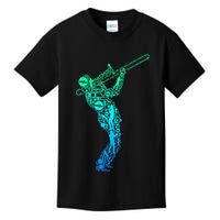Trombone Trombonist Jazz Musician Kids T-Shirt