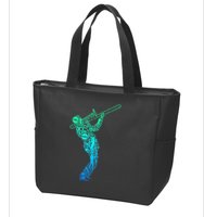Trombone Trombonist Jazz Musician Zip Tote Bag