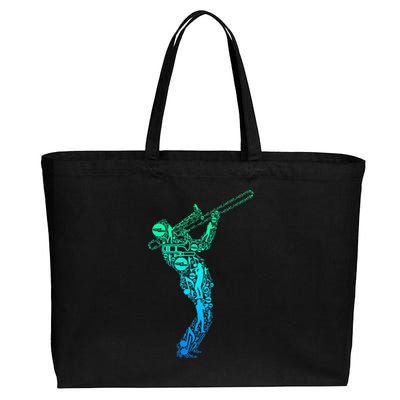 Trombone Trombonist Jazz Musician Cotton Canvas Jumbo Tote