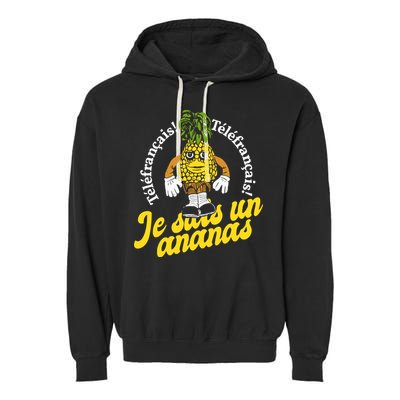 Tvo Telefrancais Je Suis Ananas Garment-Dyed Fleece Hoodie