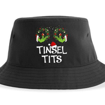 Tinsel Tits Jingle Balls Matching Couple Christmas Sustainable Bucket Hat