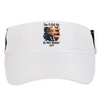 Time To Kick Ass No More Bullshit Trump 2024 Usa Adult Drive Performance Visor