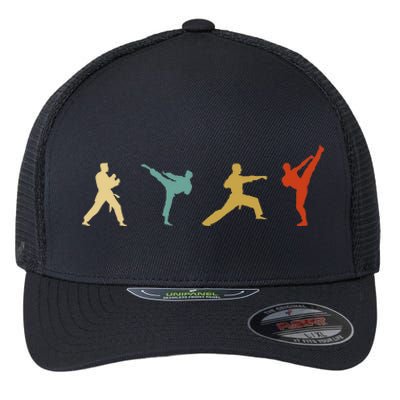 Taekwondo Tae Kwon Do Fighter Flexfit Unipanel Trucker Cap