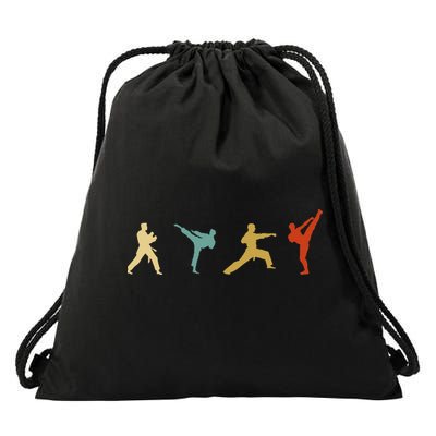Taekwondo Tae Kwon Do Fighter Drawstring Bag