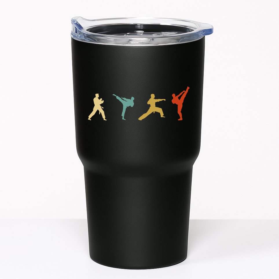 Taekwondo Tae Kwon Do Fighter Tumbler