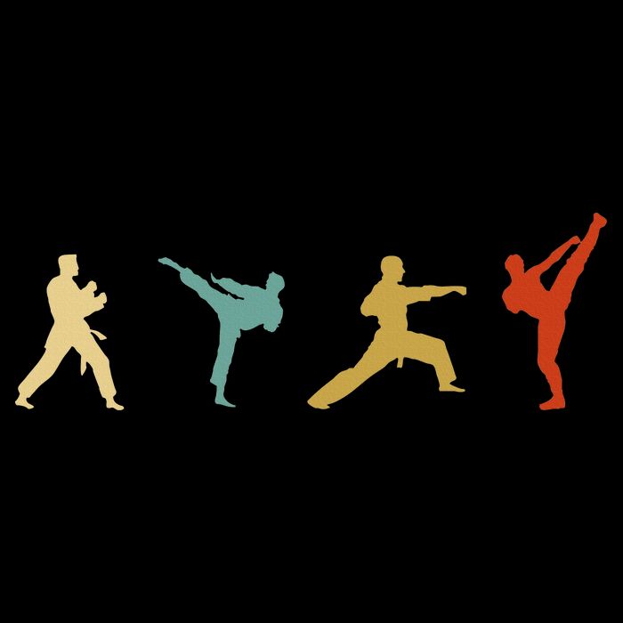 Taekwondo Tae Kwon Do Fighter Magnet
