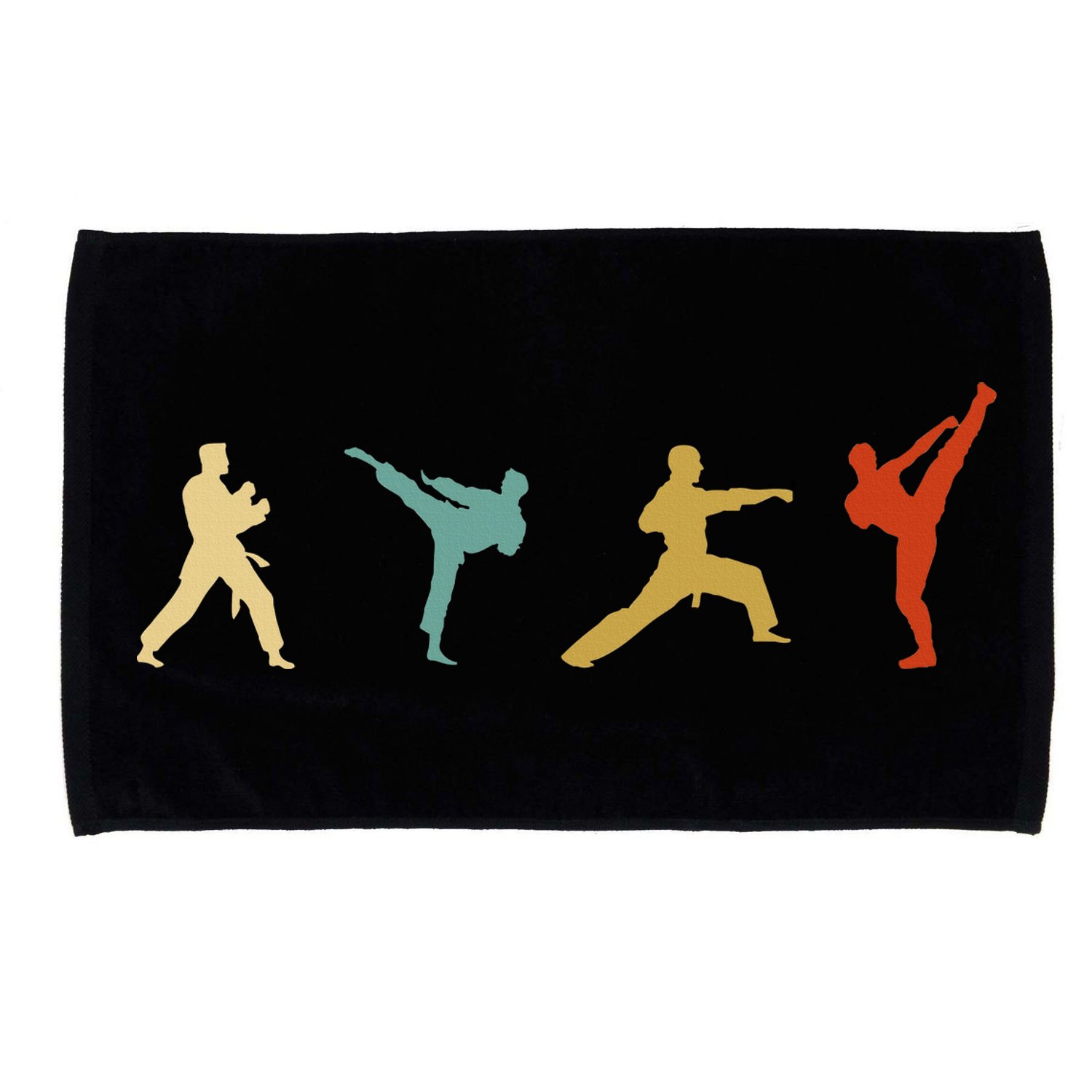Taekwondo Tae Kwon Do Fighter Microfiber Hand Towel