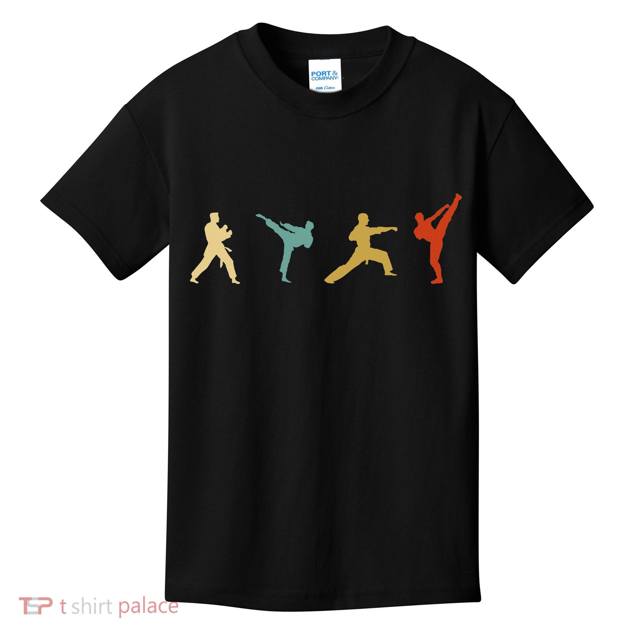 Taekwondo Tae Kwon Do Fighter Kids T-Shirt