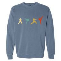 Taekwondo Tae Kwon Do Fighter Garment-Dyed Sweatshirt