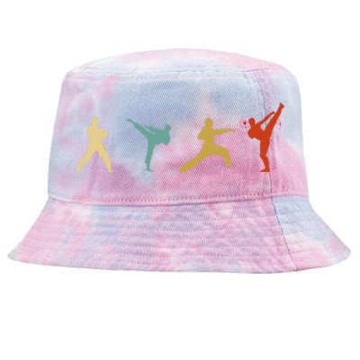 Taekwondo Tae Kwon Do Fighter Tie-Dyed Bucket Hat