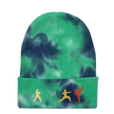 Taekwondo Tae Kwon Do Fighter Tie Dye 12in Knit Beanie