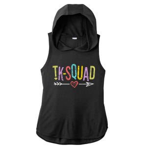 TK-Squad Transitional Kindergarten Teacher Team Ladies PosiCharge Tri-Blend Wicking Draft Hoodie Tank