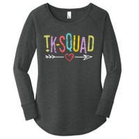 TK-Squad Transitional Kindergarten Teacher Team Women's Perfect Tri Tunic Long Sleeve Shirt