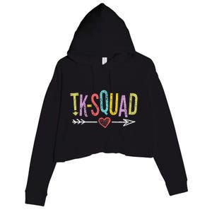 TK-Squad Transitional Kindergarten Teacher Team Crop Fleece Hoodie