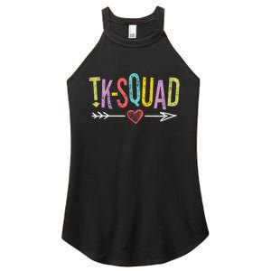 TK-Squad Transitional Kindergarten Teacher Team Women's Perfect Tri Rocker Tank