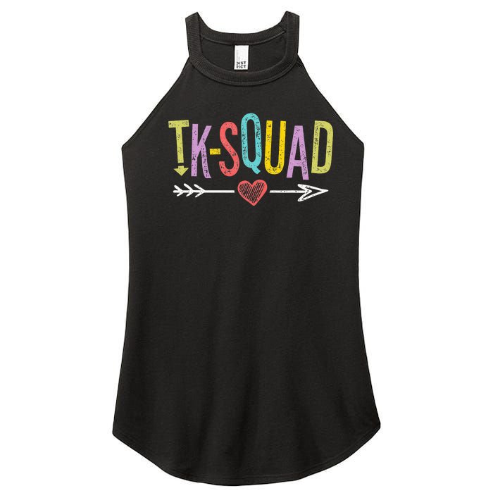 TK-Squad Transitional Kindergarten Teacher Team Women's Perfect Tri Rocker Tank