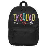 TKSquad Transitional Kindergarten Teacher Team 16 in Basic Backpack