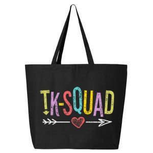 TKSquad Transitional Kindergarten Teacher Team 25L Jumbo Tote