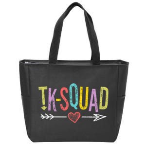 TKSquad Transitional Kindergarten Teacher Team Zip Tote Bag