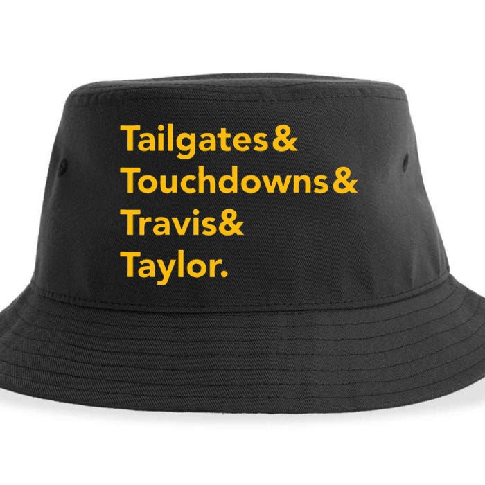 T.ravis & T.aylor Kansas City Football Sustainable Bucket Hat