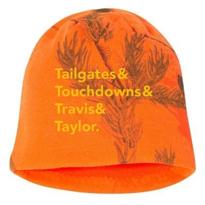 T.ravis & T.aylor Kansas City Football Kati - Camo Knit Beanie