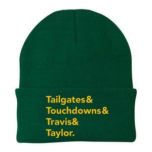 T.ravis & T.aylor K.ansas City Football Knit Cap Winter Beanie