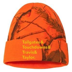 T.ravis & T.aylor K.ansas City Football Kati Licensed 12" Camo Beanie