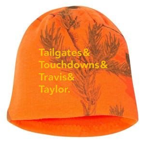 T.ravis & T.aylor K.ansas City Football Kati - Camo Knit Beanie