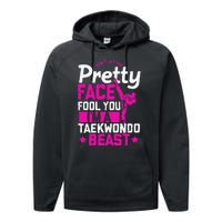 Taekwondo  Tae Kwon Do Korean Self Defense Performance Fleece Hoodie