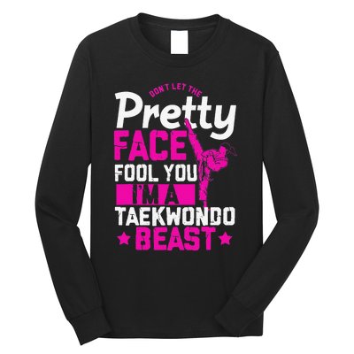 Taekwondo  Tae Kwon Do Korean Self Defense Long Sleeve Shirt