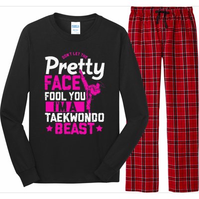 Taekwondo  Tae Kwon Do Korean Self Defense Long Sleeve Pajama Set