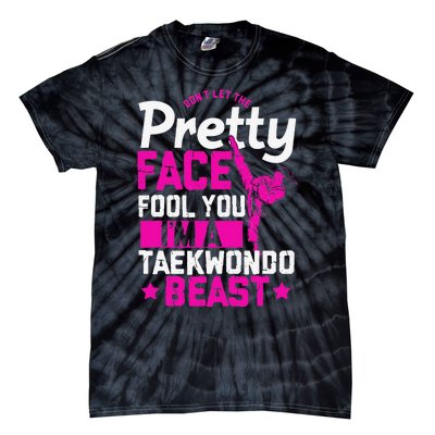 Taekwondo  Tae Kwon Do Korean Self Defense Tie-Dye T-Shirt