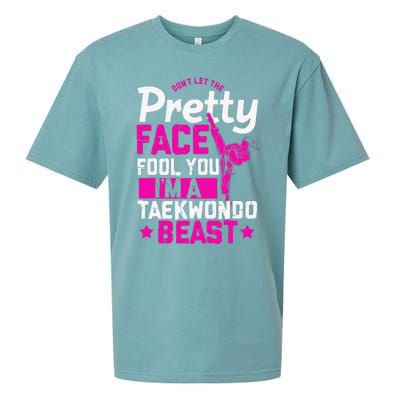 Taekwondo  Tae Kwon Do Korean Self Defense Sueded Cloud Jersey T-Shirt