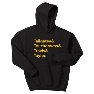 Travis & Taylor Kansas City Football Kids Hoodie