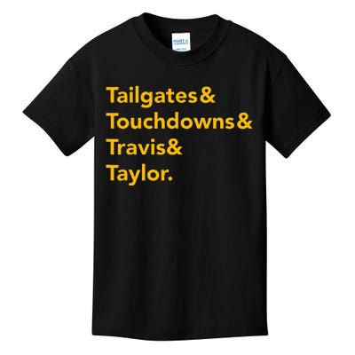 Travis & Taylor Kansas City Football Kids T-Shirt