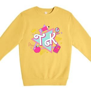 Tk Transitional Kindergarten Teacher Premium Crewneck Sweatshirt