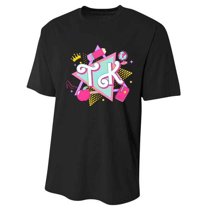 Tk Transitional Kindergarten Teacher Performance Sprint T-Shirt