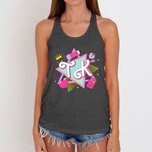 Tk Transitional Kindergarten Teacher Women's Knotted Racerback Tank