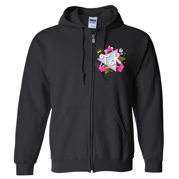 Tk Transitional Kindergarten Teacher Full Zip Hoodie